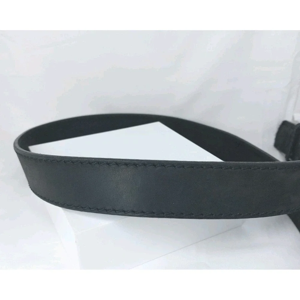 Duluth Trading BlackLeather Ranger BeltSz 36x1.5 WorkCowboy Rodeo Western USA